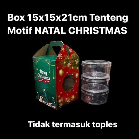 Jual 5 Pcs Kardus Tenteng Dus Toples Kue Kering 500gr Isi 3 Box