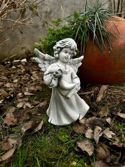 Garden Angels, Angel Statue, Baby Angel Room Decor, Toddler Decor Angel, Angel Figurine ...