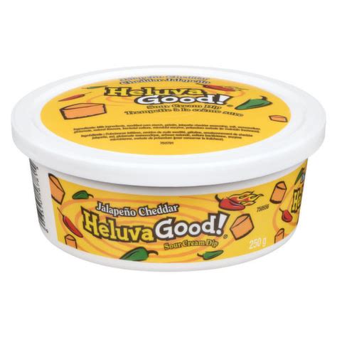 Heluva Good Dip Jalapeno Cheddar Chip Dip Choices Markets