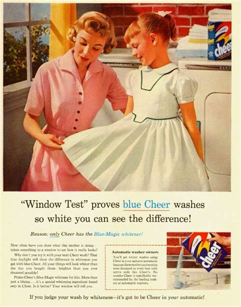 Vintage Cheer Laundry Detergent Advertisement S Vintage