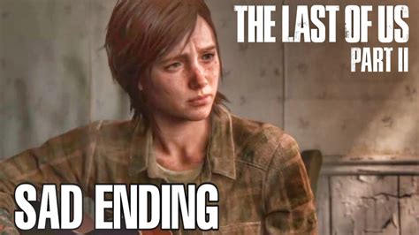 Last Of Us 2 Ending Cutscene Ellie Talks To Joel About Dina Flashback Sad Ending Ellies Fingers