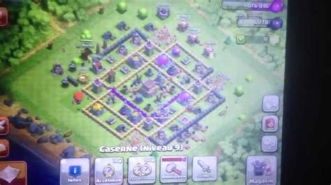 Clash Of Clans Attaque Sur Hdv YouTube