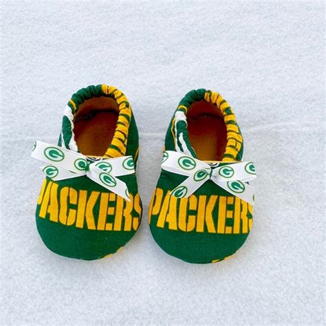 Green Bay Packers Baby Maryjane Booties | Etsy