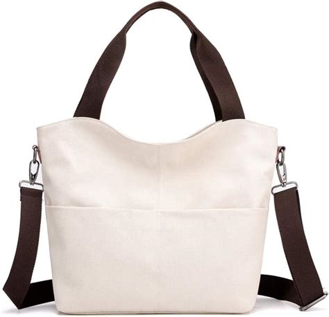 Bolso De Lona Para Mujer Estilo Casual Plegable Bolsa De La Compra