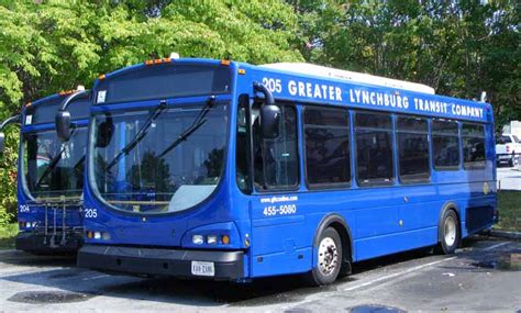 Greater Lynchburg Transit Company SHOWBUS INTERNATIONAL BUS IMAGE