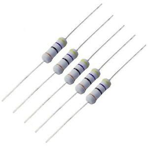 Ohm Resistor Watt Pieces Pack Componentstree