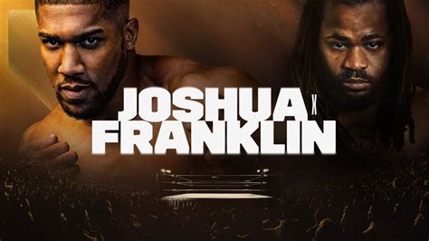 Anthony Joshua Vs Jermaine Franklin Fight Night Live The Global Herald