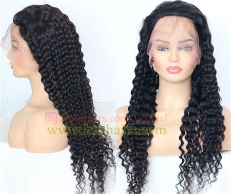 Pre Plucked Brazilian Virgin Deep Wave Silk Top 360 Lace Wig [hy366