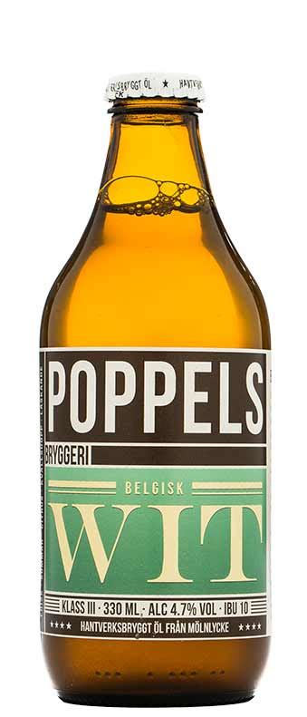 100 Organic Belgian Wit Craft Beer Poppels Brew Haus Malta Import