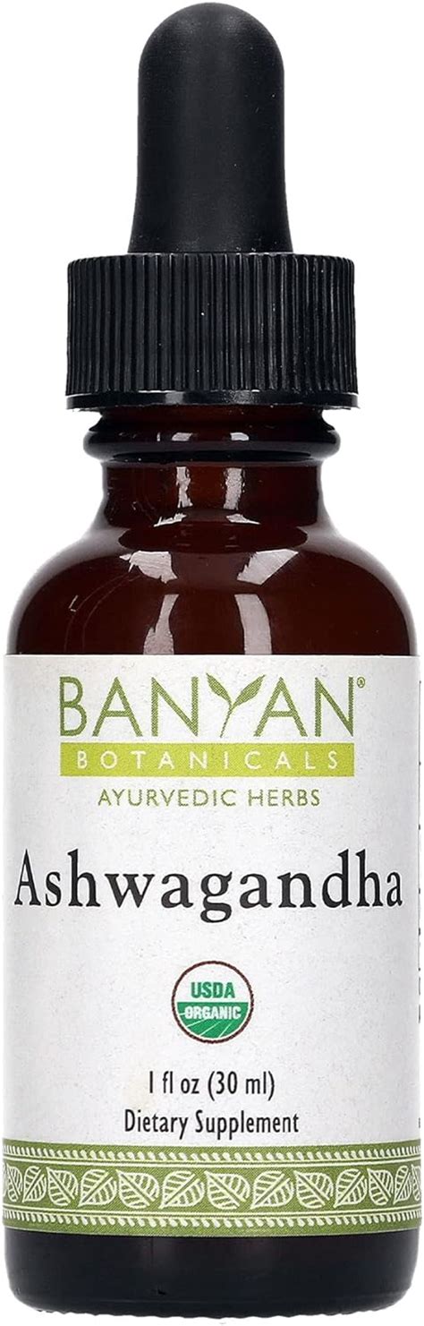 Banyan Botanicals Extracto Orgánico De Ashwagandha Withania Somnifera