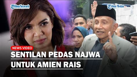 Najwa Shihab Sentil Pedas Amin Rais Tuding Mahfud Md Bentuk Tim Demi