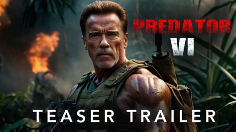 Predator 6 Badlands 2025 Teaser Trailer Arnold Schwarzenegger