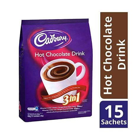 Jual Cadbury Hot Chocolate Drink Isi 15sachet Cadbury Hot Chocolate Cadbury Di Seller