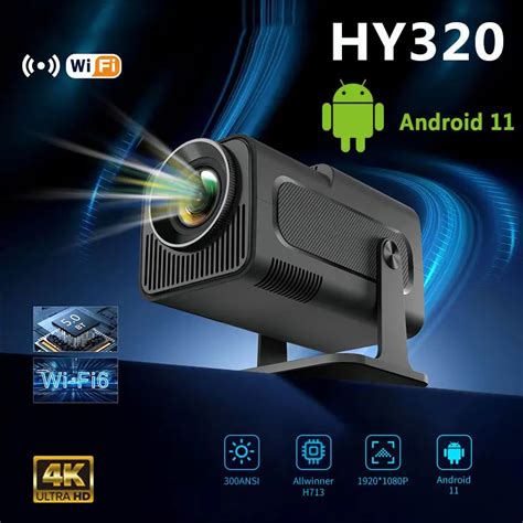 Xiaomi Proyector HY320 Para Cine En Casa Dispositivo Con Android 11 390