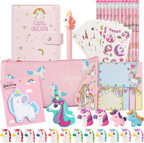 Unicorn Stationery Set For Girls Toys T Sets For Girls Ages 5 6 7