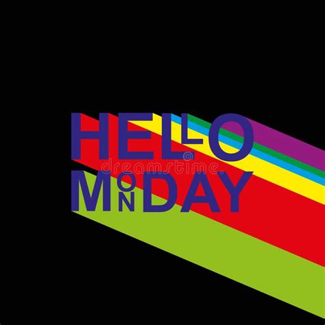 Hello Monday Stock Illustrations 1 852 Hello Monday Stock