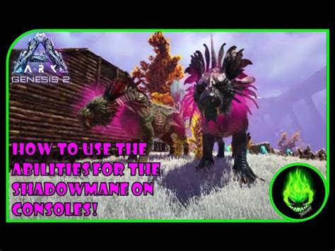 ARK - HOW TO USE THE ABILITIES FOR THE SHADOWMANE ON CONSOLE! - YouTube