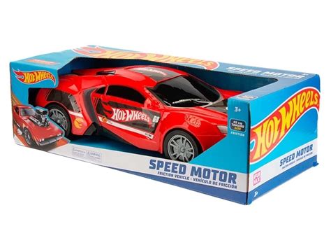 VEHÍCULO FRICCIÓN HOT WHEELS SPEED MOTOR CM