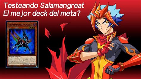 Probando Salamangreat F P El Mejor Deck De Vrains Yu Gi Oh Duel Links