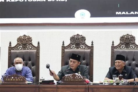 Demi Penyegaran Dprd Kota Malang Rombak Susunan Alat Kelengkapan Dewan