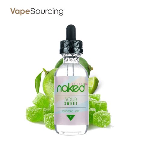 Naked 100 Sour Sweet E Juice 60ml Vapesourcing