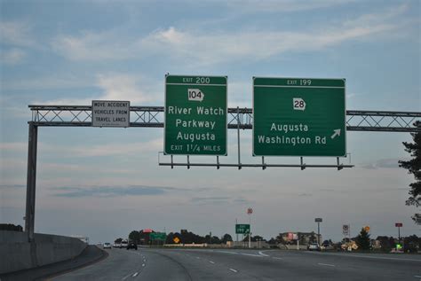 Interstate 20 East Thomson To Augusta Aaroads Georgia