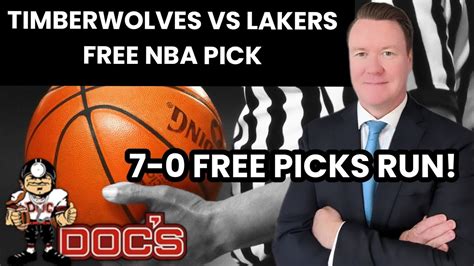 Nba Picks Timberwolves Vs Lakers Prediction 4 11 2023 Best Bets Odds And Betting Tips Youtube