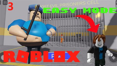 Barrys Prison Run Story Obby Easy Mode Barrys Run Roblox Roblox