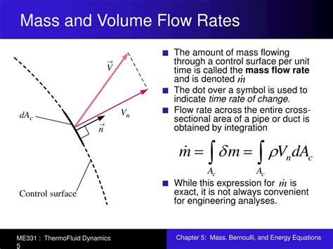 Ppt Chapter Mass Bernoulli And Energy Equations Powerpoint