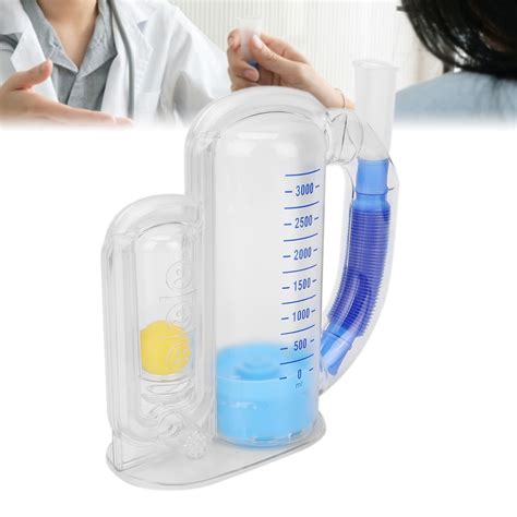 Incentive Spirometer Ergonomic Lung Spirometer Breathing Exerciser