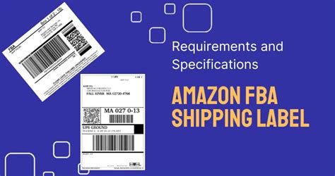 Amazon Fba Shipping Label Requirements Specifications 43 Off