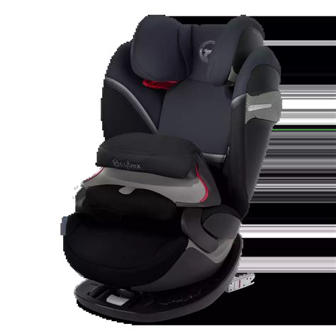 Cybex Pallas S Fix Granite Black In Schwarz Mit ISOFIX Konnektoren