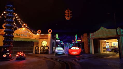 K Radiator Springs Racers Full Ride Disney California Adventure