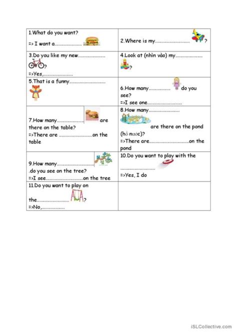 1,789 Kids English ESL worksheets pdf & doc