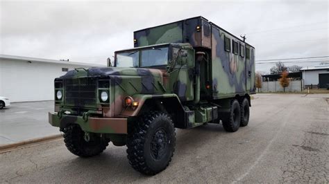 BMY M934a2 6×6 Military “expando” Van Camper 5 Ton Turbo Cummins – Like New 2012 for sale