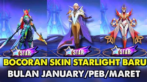 Bocoran Skin Starlight Yang Akan Datang Bulan Desember January Peb