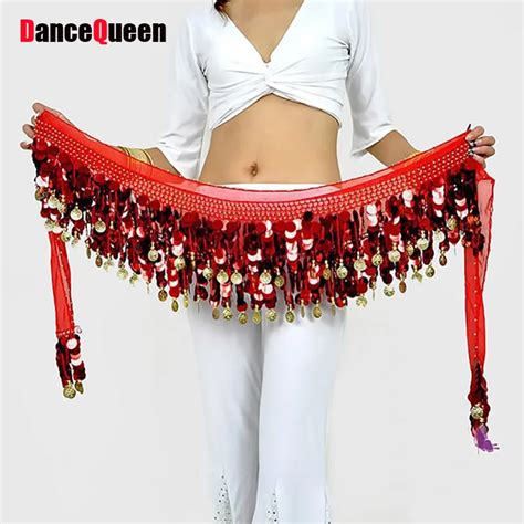 High Grade Sequins Belly Dance Waist Chain 11colors Sexy Chains Brand