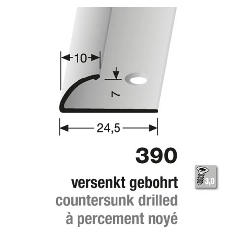 K Berit Alu Abschlussprofil Typ Cm Edelstahloptik F G