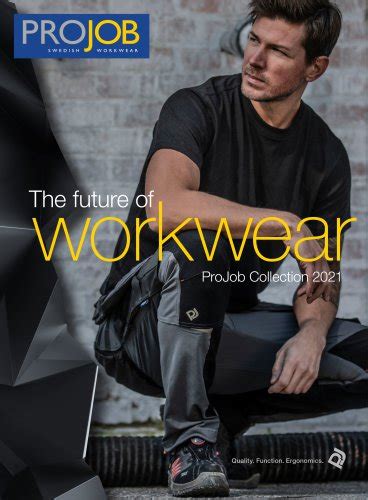 All Projob Swedish Workwear Catalogs And Technical Brochures