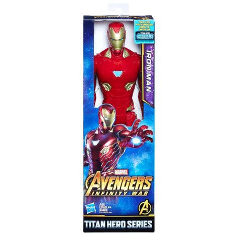 Marvel Avengers Infinity War Titan Hero Inch Figures Iron Man In