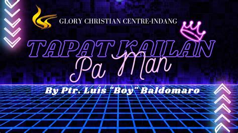 Tapat Kailan Pa Man By Ptr Luis Baldomaro Dance Cover Youtube