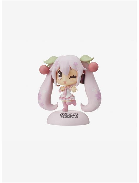 Sega Vocaloid Chubby Collection Sakura Miku Pastel Ver Figure Boxlunch