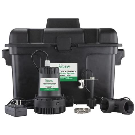 Basement Sentry Battery backup 12-Volt Thermoplastic Battery-powered Sump Pump Lowes.com | Sump ...