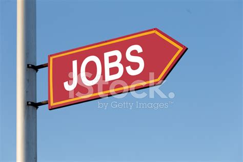Arrows Jobs On Sky Background Stock Photo – Royalty-Free Images ... 