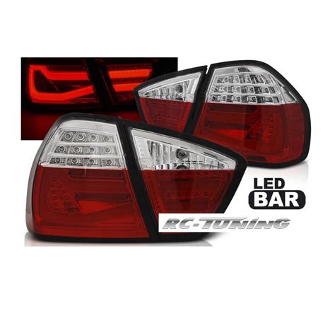 Feux Arriére LED BAR Rouge Clair pour BMW Série 3 E90 03 05 08 08