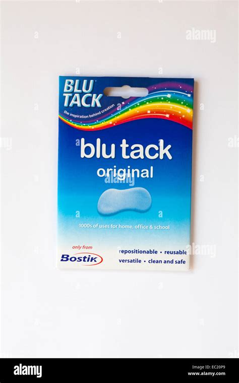 Blu tack hi-res stock photography and images - Alamy