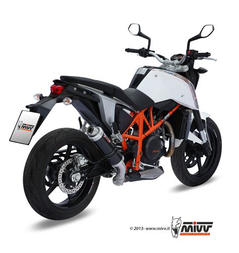 Mivv Slip On Gp Black Standard Exhaust For Ktm Duke