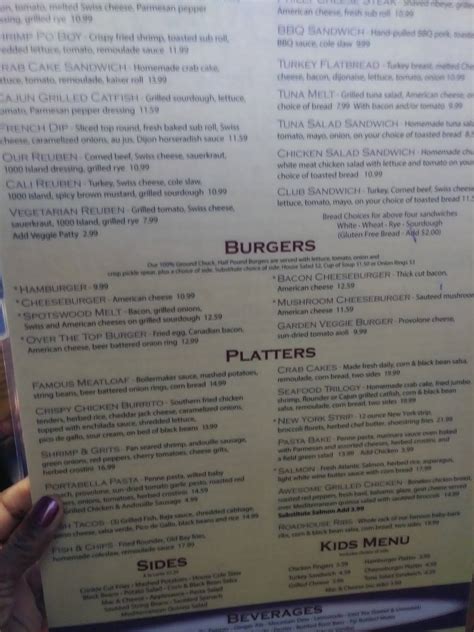 Menu At No Frill Bar And Grill Virginia Beach Laskin Rd