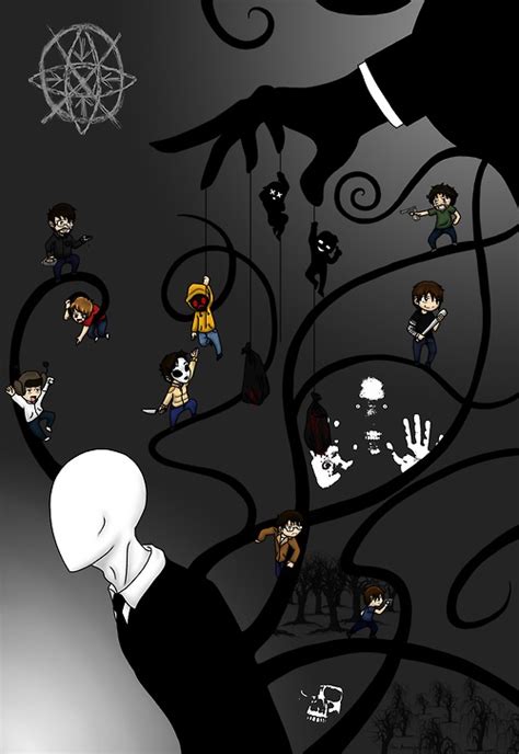 Slender Man And Other Creepypastas The Slender Man Fan Art 34978322 Fanpop