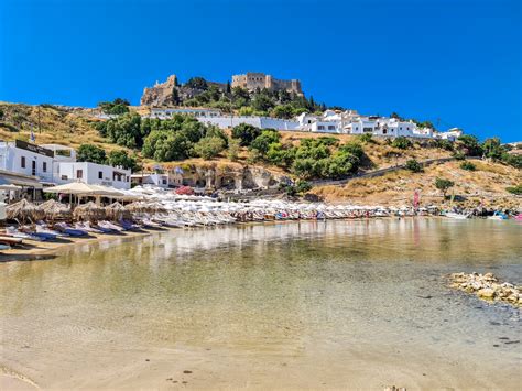 Lindos Beach Free Stock Photo - Public Domain Pictures